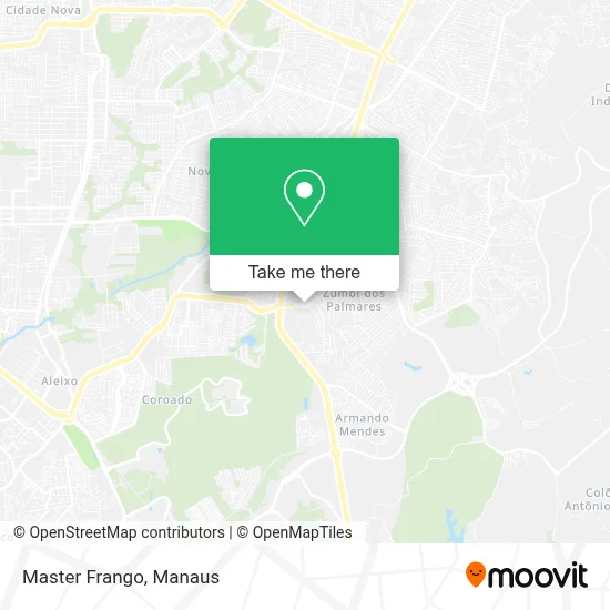Master Frango map