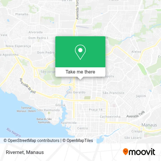 Rivernet map