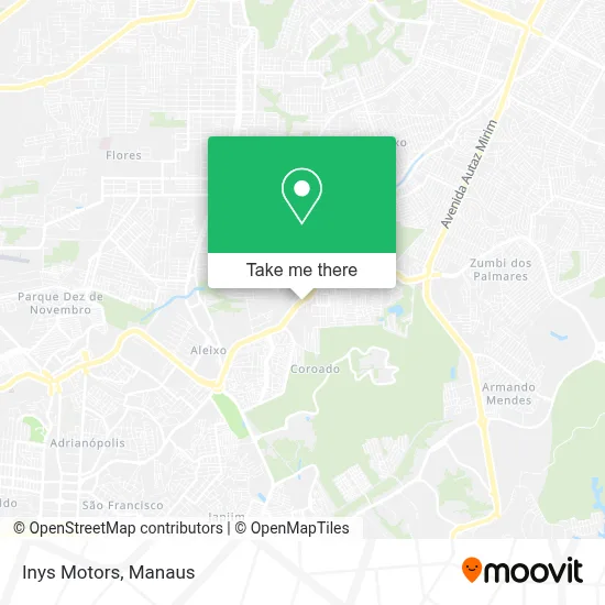 Inys Motors map
