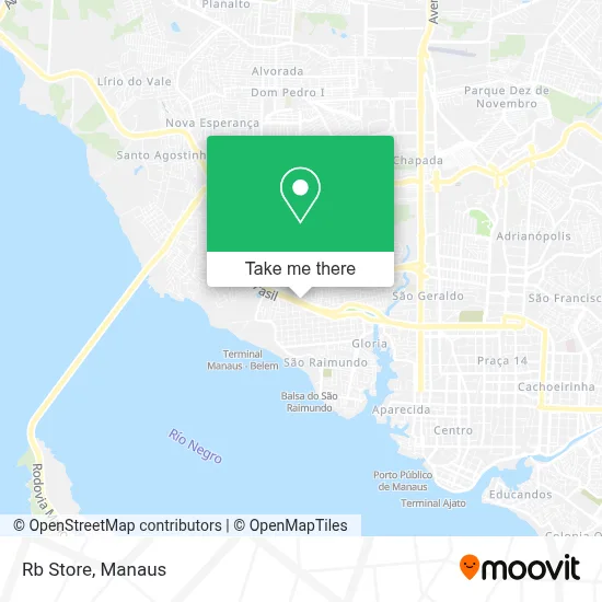 Rb Store map