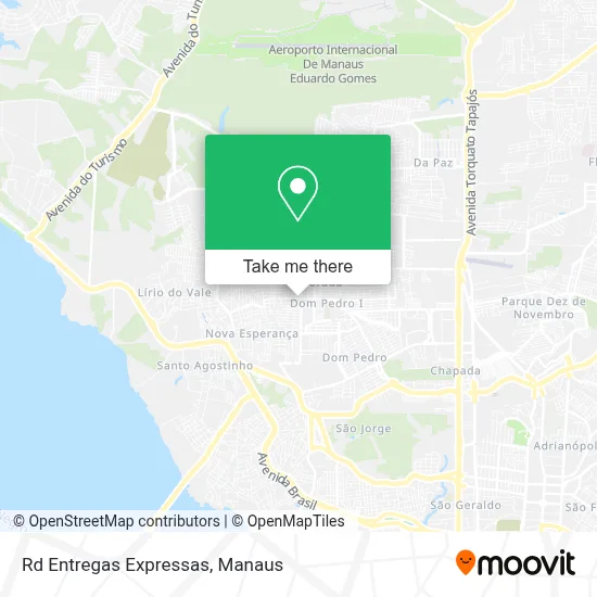 Rd Entregas Expressas map