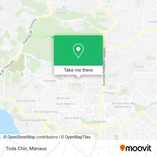 Toda Chic map