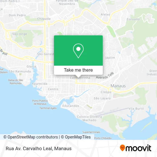 Rua Av. Carvalho Leal map