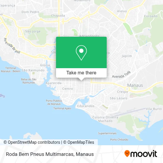 Roda Bem Pneus Multimarcas map