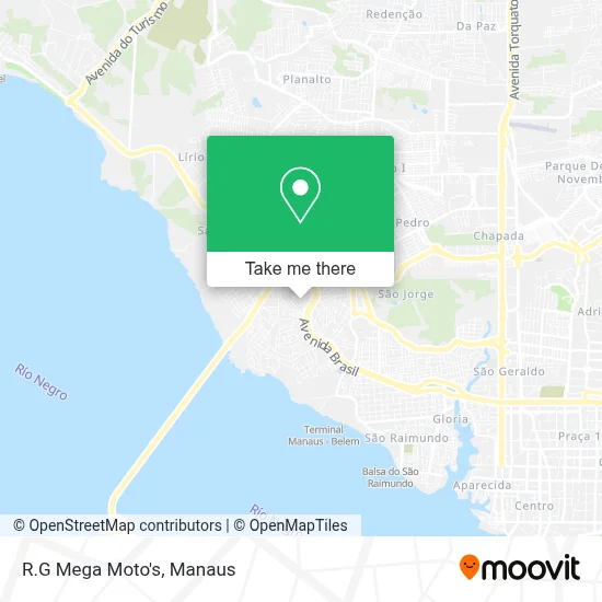R.G Mega Moto's map