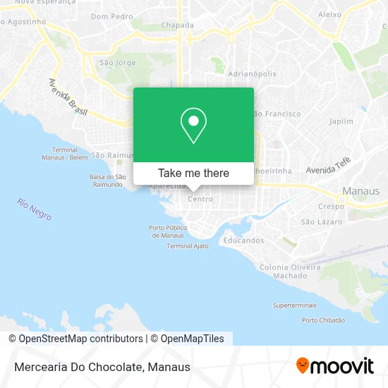 Mercearia Do Chocolate map