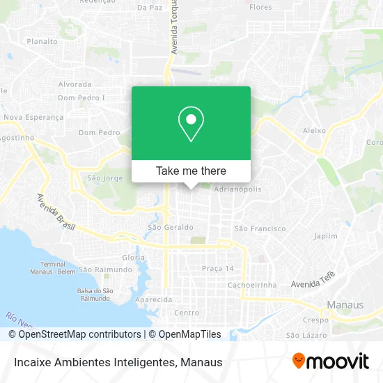 Incaixe Ambientes Inteligentes map