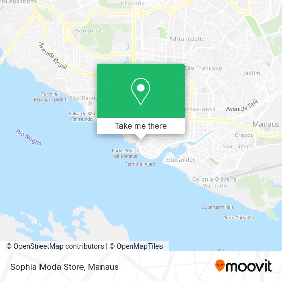 Sophia Moda Store map