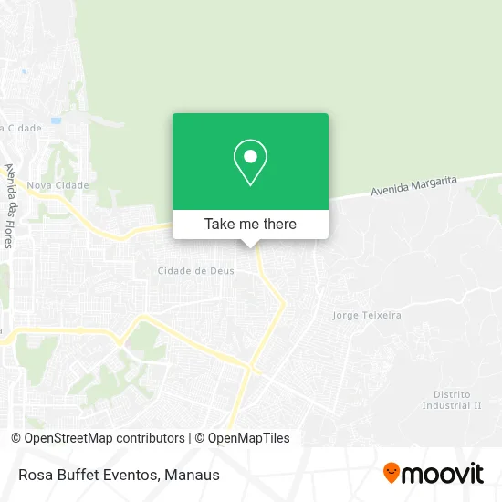 Rosa Buffet Eventos map
