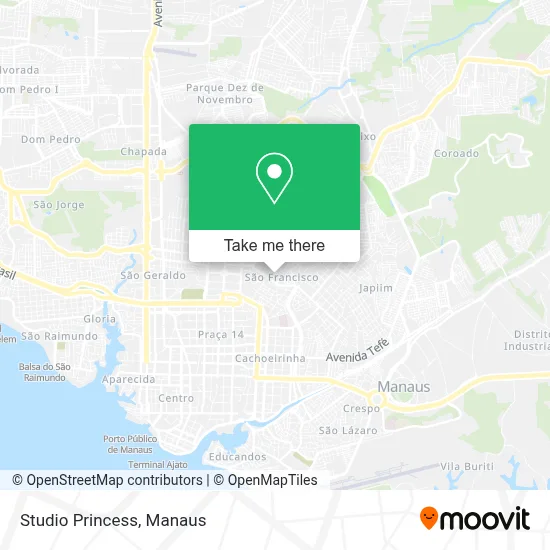 Studio Princess map