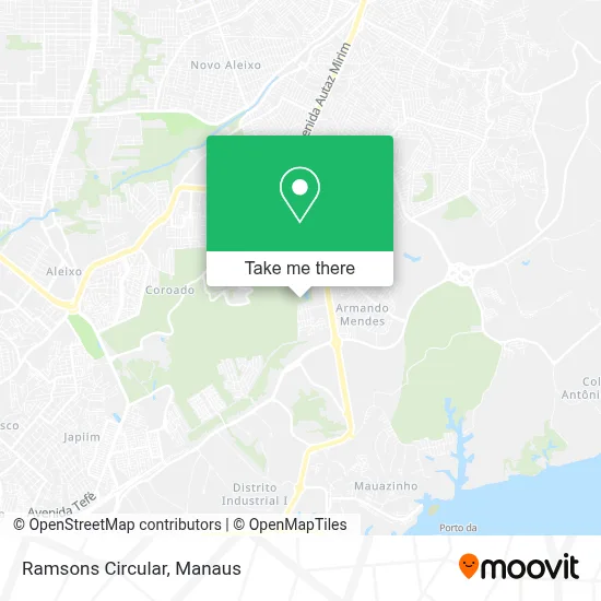 Ramsons Circular map