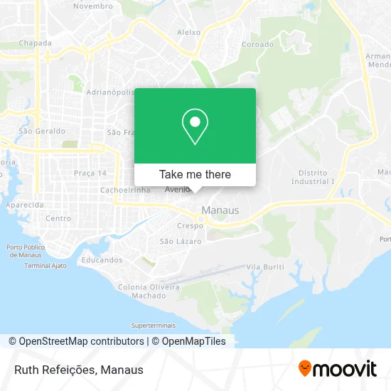 Ruth Refeições map