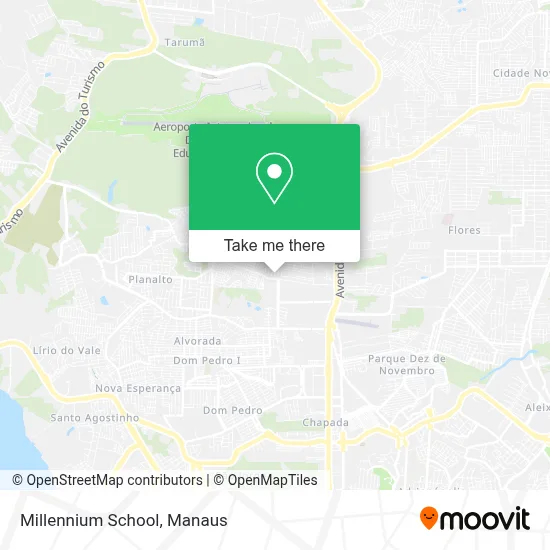Millenium School map