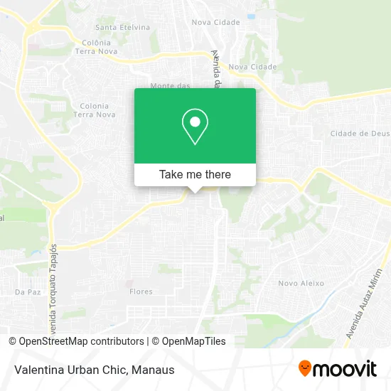 Valentina Urban Chic map
