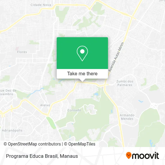 Programa Educa Brasil map