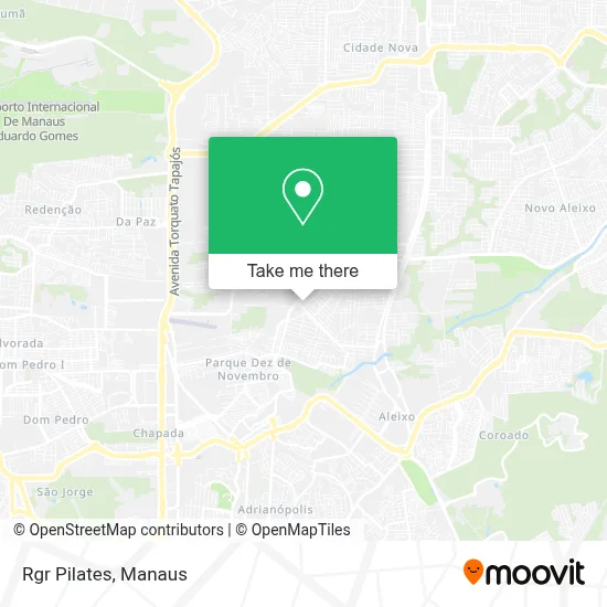 Rgr Pilates map