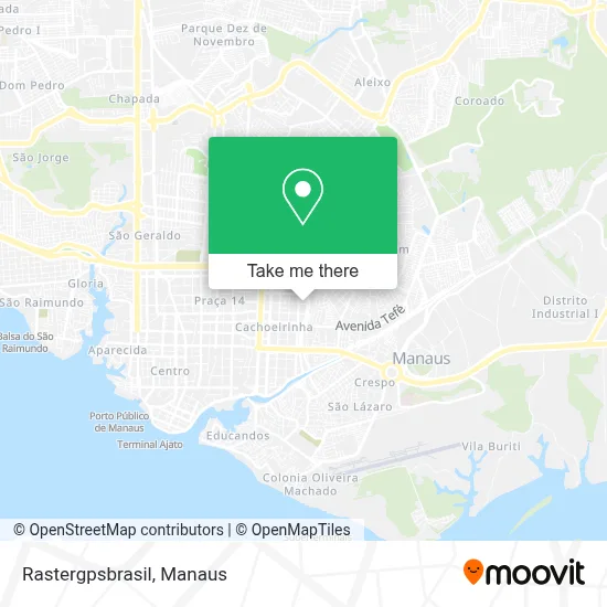 Rastergpsbrasil map