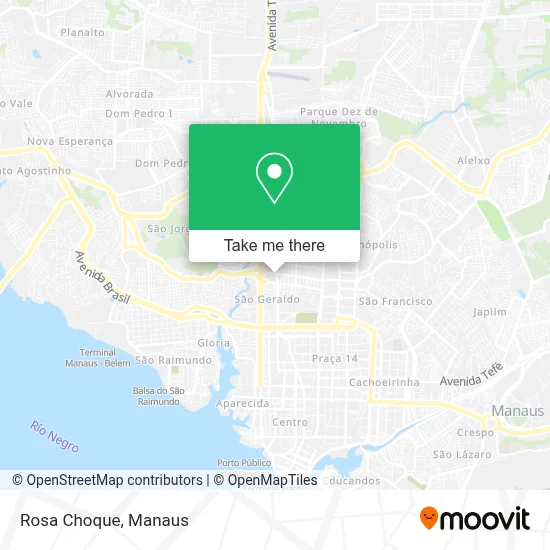 Rosa Choque map