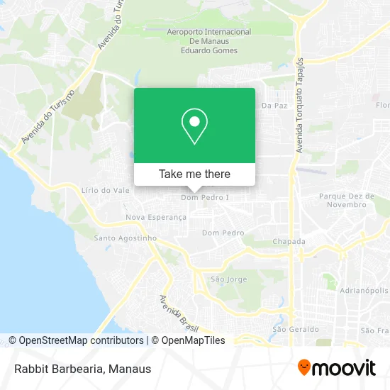 Rabbit Barbearia map