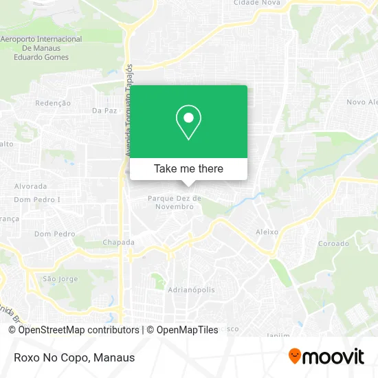 Roxo No Copo map