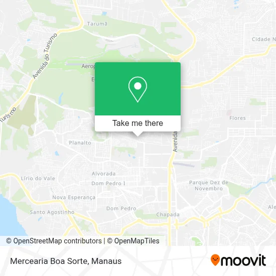 Mercearia Boa Sorte map