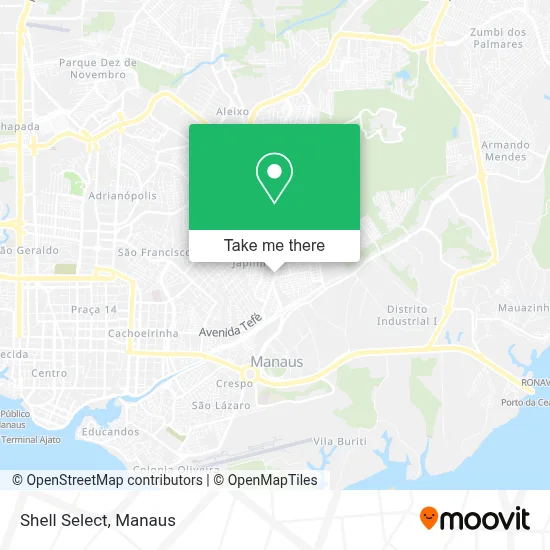 Shell Select map