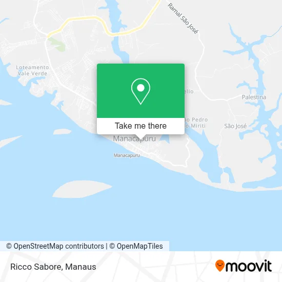 Ricco Sabore map