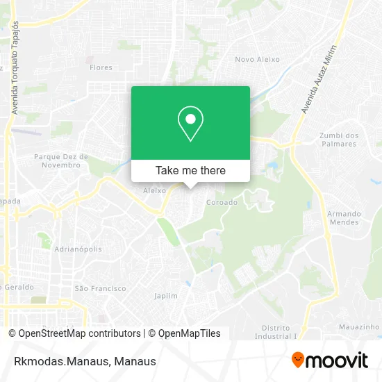 Rkmodas.Manaus map
