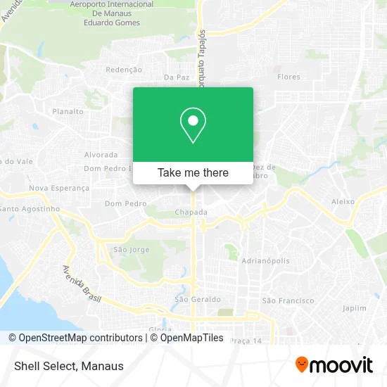Shell Select map