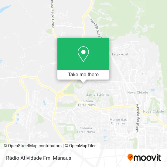 Rádio Atividade Fm map