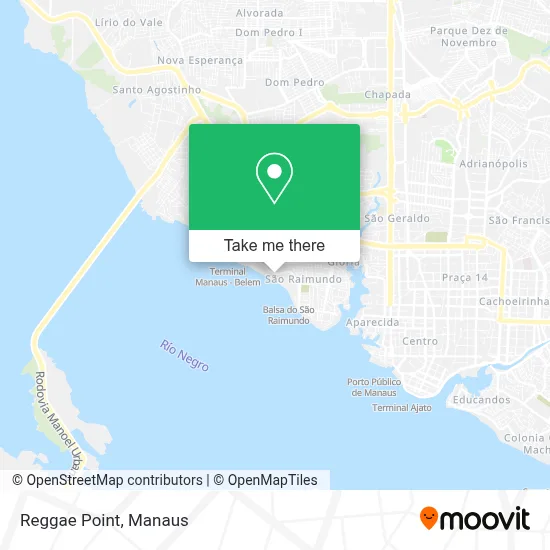 Reggae Point map