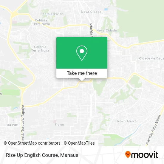 Rise Up English Course map