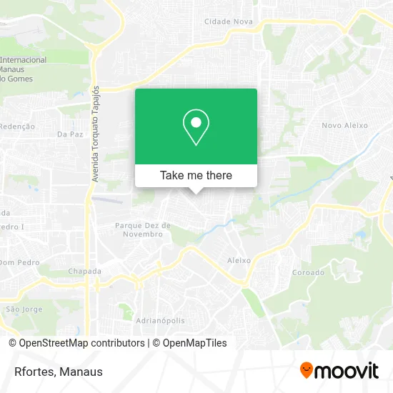 Rfortes map