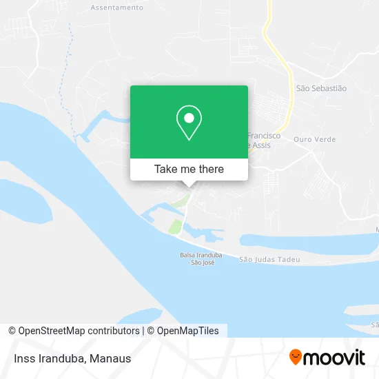 Inss Iranduba map