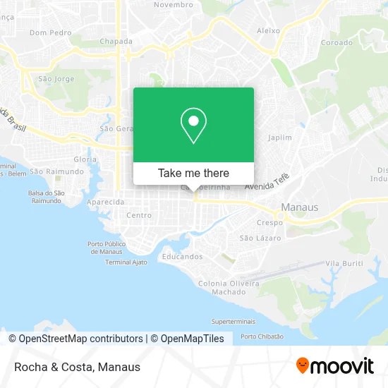 Rocha & Costa map