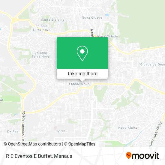 R E Eventos  E Buffet map