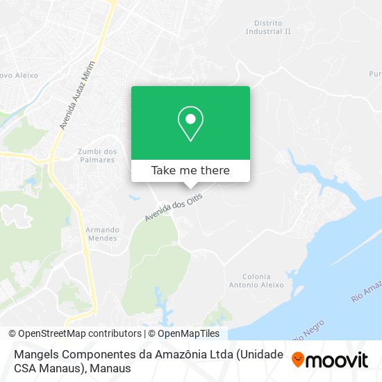 Mangels Componentes da Amazônia Ltda (Unidade CSA Manaus) map