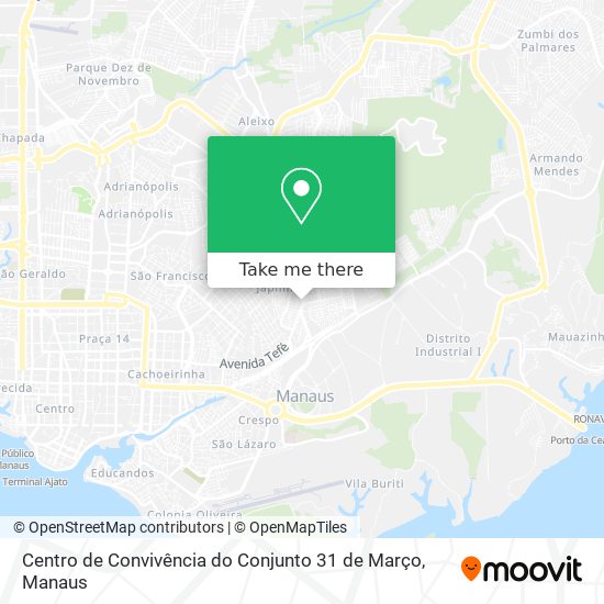 Centro de Convivência do Conjunto 31 de Março map