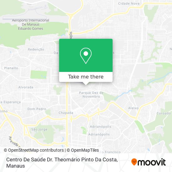 Centro De Saúde Dr. Theomário Pinto Da Costa map