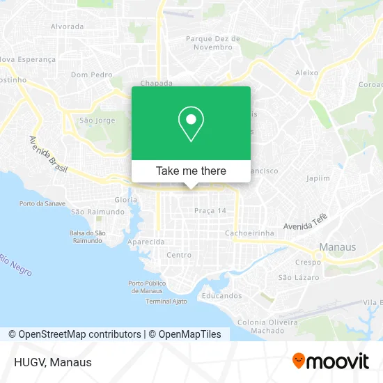 HUGV map