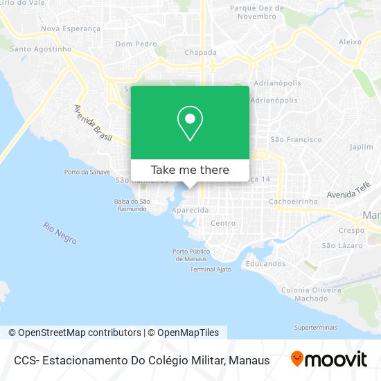 CCS- Estacionamento Do Colégio Militar map