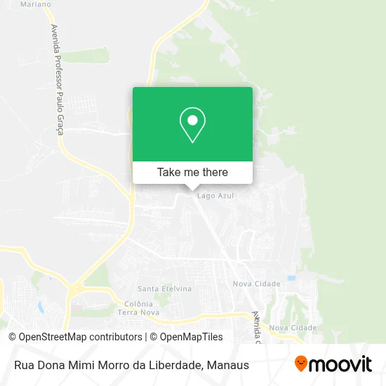 Rua Dona Mimi Morro da Liberdade map
