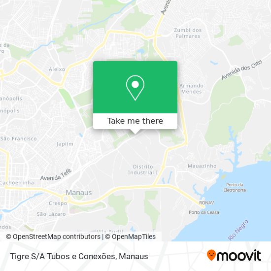 Tigre S/A Tubos e Conexões map