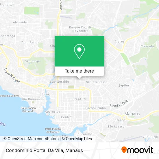 Condomínio Portal Da Vila map