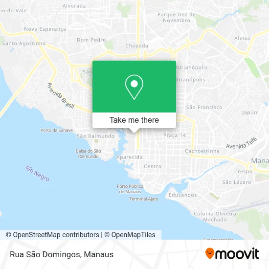 Rua São Domingos map