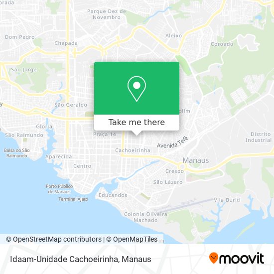 Mapa Idaam-Unidade Cachoeirinha