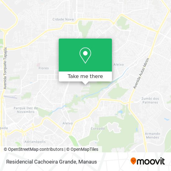 Residencial Cachoeira Grande map