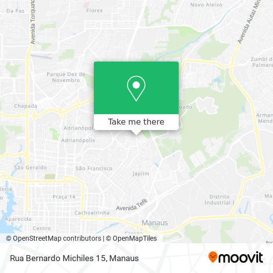 Rua Bernardo Michiles 15 map