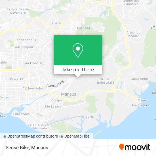 Sense Bike map