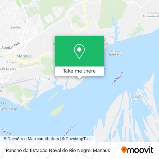 Rancho da Estação Naval do Rio Negro map